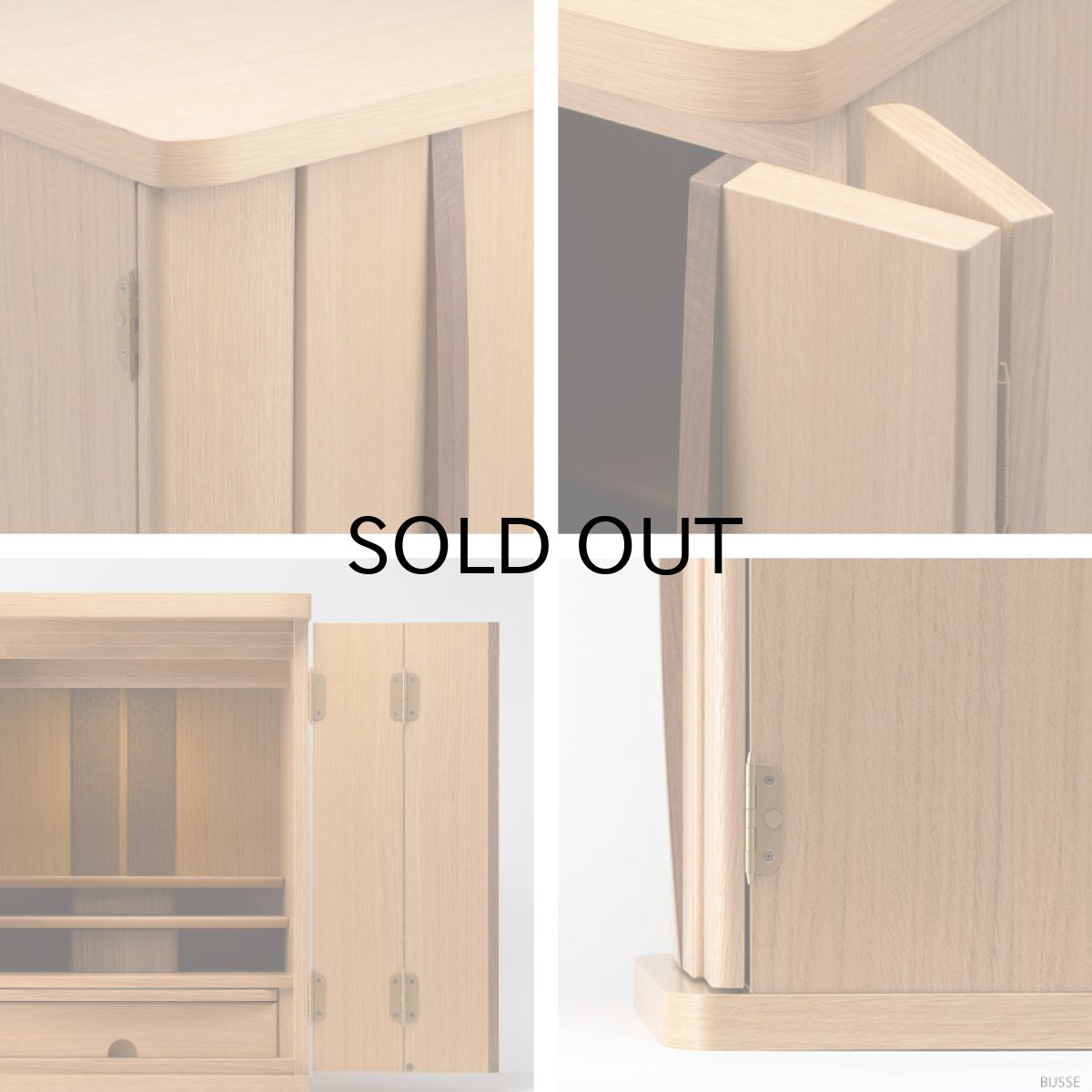 画像7: 仏壇 モダンミニ仏壇 『 セルノ ホワイトオーク 18号 本体 』 (7)