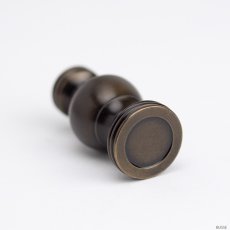 画像3: 華瓶 1.6寸 鍋丁色 一対（2個）浄土真宗本願寺派/お西（仏壇用 しきみ用 伝統仏具 国産品 高岡鋳物 けびょう） (3)