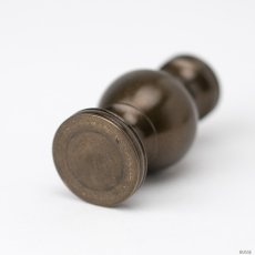 画像3: 華瓶 1.8寸 鍋丁色 一対（2個）浄土真宗本願寺派/お西（仏壇用 しきみ用 伝統仏具 国産品 高岡鋳物 けびょう） (3)