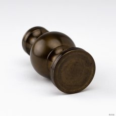 画像3: 華瓶 2.5寸 鍋丁色 一対（2個）浄土真宗本願寺派/お西（仏壇用 しきみ用 伝統仏具 国産品 高岡鋳物 けびょう） (3)