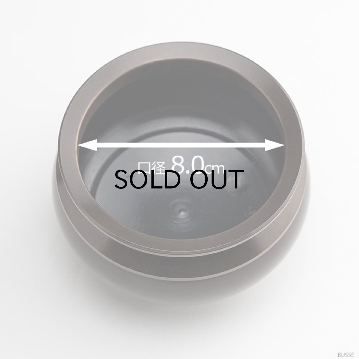 画像7: 仏具 線香立て 鍋丁色 3.5寸 真鍮製 灰付 （香炉 机上香炉 前香炉 仏壇 仏具 伝統仏具 線香 国産品 高岡鋳物 色付） (7)