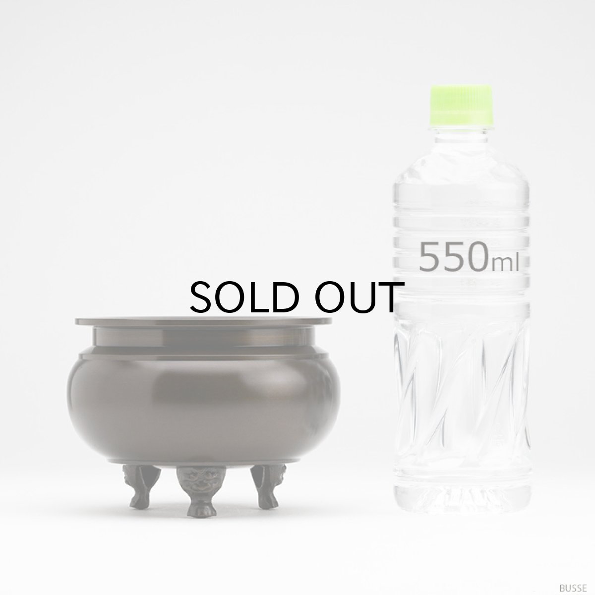 画像9: 仏具 線香立て 鍋丁色 4.5寸 真鍮製 灰付 （香炉 机上香炉 前香炉 仏壇 仏具 伝統仏具 線香 国産品 高岡鋳物 色付） (9)