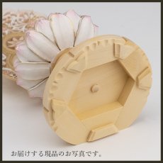 画像19: 仏像 釈迦如来 座像 柘植製/ツゲ 丸座 1.8寸 金泥書 淡彩色 さくら色 曹洞宗・臨済宗・天台宗 /つげ １．８寸 1寸8分 １寸８分 丸台座 丸台 蓮華座 仏壇用 ご本尊 ピンク 桜色 (19)