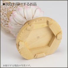 画像18: 仏像 釈迦如来 座像 柘植製/ツゲ 丸座 2寸 金泥書 淡彩色 さくら色 曹洞宗・臨済宗・天台宗 /つげ ２寸 2.0寸 ２．０寸 二寸 丸台座 丸台 蓮華座 仏壇用 ご本尊 ピンク 桜色 (18)