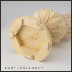画像19: 仏像 釈迦如来 座像 柘植製/ツゲ 丸座 2寸 金泥書 曹洞宗・臨済宗・天台宗 /おしゃか様 つげ ２寸 2.0寸 ２．０寸 二寸 丸台座 丸台 蓮華座 仏壇用 ご本尊 (19)