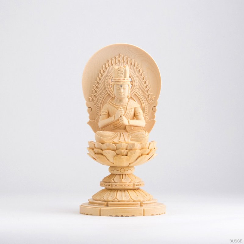 仏教美術　桧彫刻　釈迦如来座像　仏像　蓮華台　C　8982 Amazon｜木彫り仏像 釈迦如来座像 13.5cm (桧木製) 釈迦牟尼仏