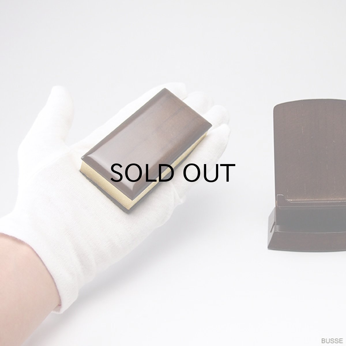 画像15: モダン過去帳セット たわわ 3号（3寸） ウォールナット色 WAL 日入り (15)