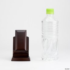 画像16: モダン過去帳セット たわわ 3号（3寸） ウォールナット色 WAL 日入り (16)