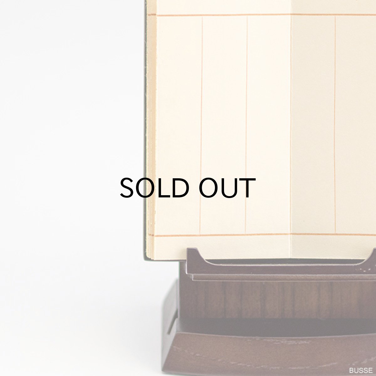 画像8: モダン過去帳セット たわわ 3号（3寸） ウォールナット色 WAL 日入り (8)