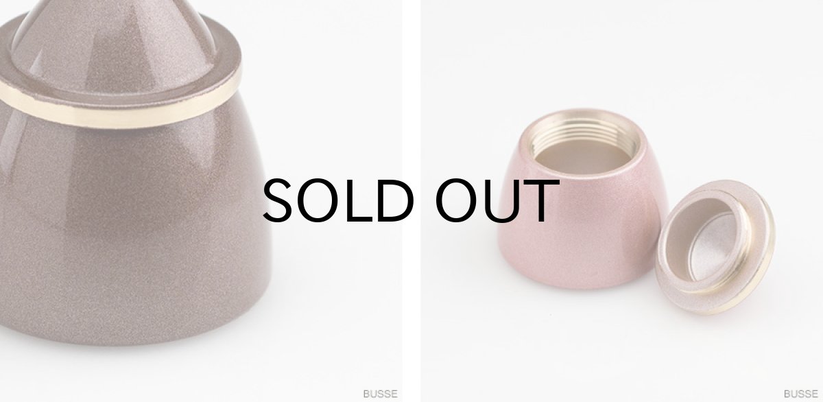 画像5: ミニ骨壷  ANON アノーン 各色 /ゴールド チョコレート ピンク パールホワイト/手元供養 分骨用 ミニ 骨壺 コンパクト 極小 小さい 日本製 高岡製 真鍮 (5)