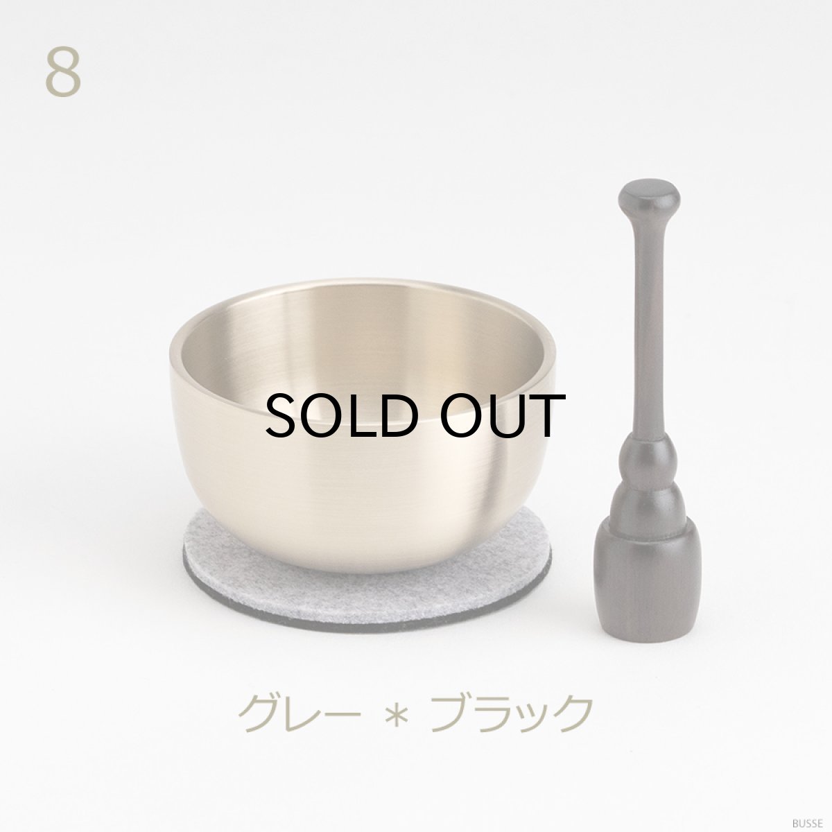 画像16: おりんセット 選べる敷布 2.3寸 スタンドりん棒付(仏具 ミニ仏壇 手元供養 フェルト リバーシブル シンプル おりん ミニ かわいい リン) (16)