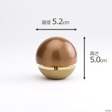 画像8: たまゆらりん 色付 1.8寸 リン棒付  (おりん 仏具 おしゃれ ミニ モダン) (8)