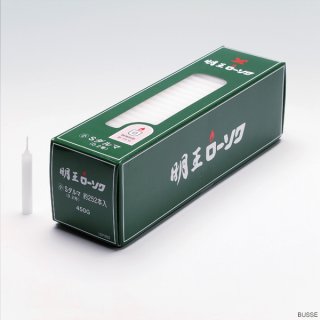 6割引！明王ローソク大10号 12本入27箱【バラ売りOK】仏具　お盆  墓詣り 普通蝋燭『明王ローソク【大ロー/10号[450g/12本]】紙箱[燃焼5