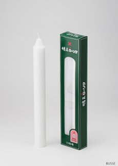 画像1: 明王 ローソク 大 60号 450ｇ マルエス 実用ろうそく （大ロー 6０号 ４５０Ｇ） (1)